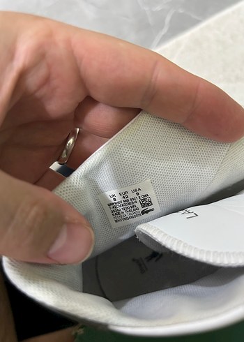 42 Beden Beyaz Lacoste Erkek Spor Ayakkabı
