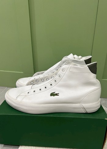 Beyaz Lacoste Erkek Spor Ayakkabı