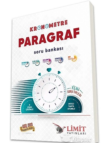 LİMİT YAYINLARI 2023 KRONOMETRE PARAGRAF