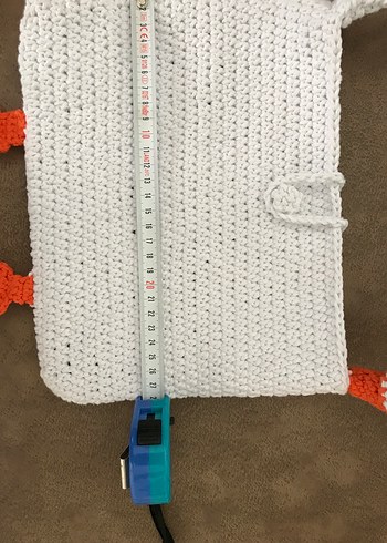 El Örgüsü Ördekli Makrome Çanta - Görsel 3