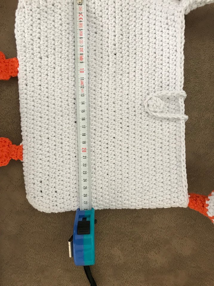 El Örgüsü Ördekli Makrome Çanta - Görsel 3