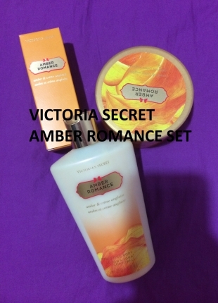 VICTORIA'S SECRET AMBER ROMANCE SETİ