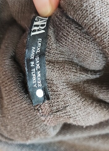 xl Beden haki Renk Zara triko kazak