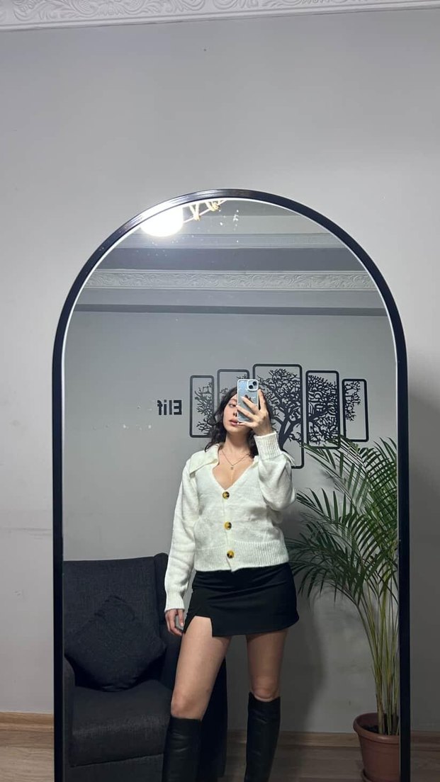 ŞAL YAKA BEYAZ HIRKA - Görsel 4