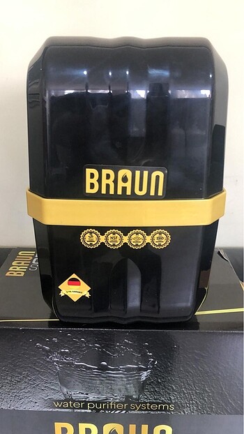 Beden Renk Su arıtma cihazı BRAUN dünya markası