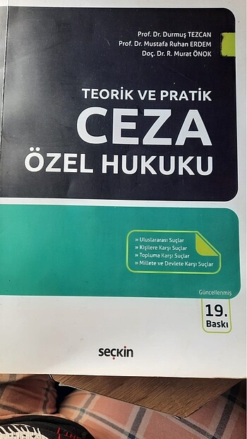 Teorik ve Pratik Ceza Özel Hukuku Durmuş Tezcan