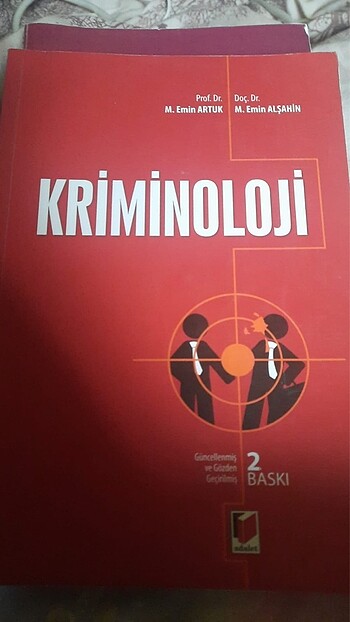 Mehmet Emin Artuk Kriminoloji
