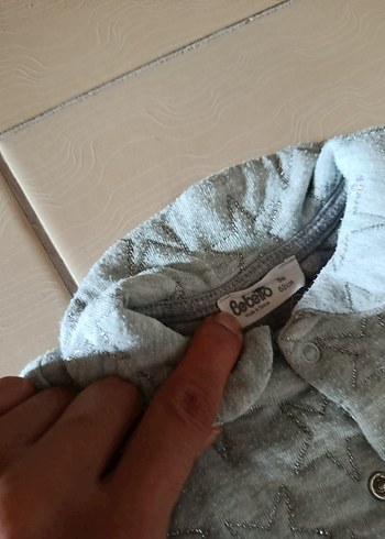 Gri Bebek Tulum, Kürklü Detaylı - Görsel 2