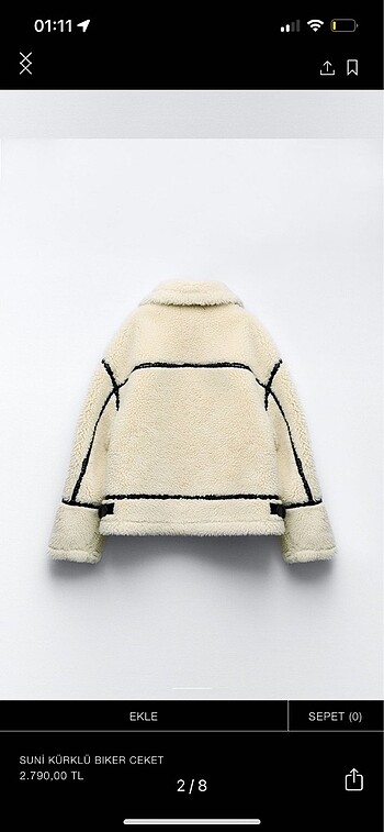 xs Beden ZARA CEKET