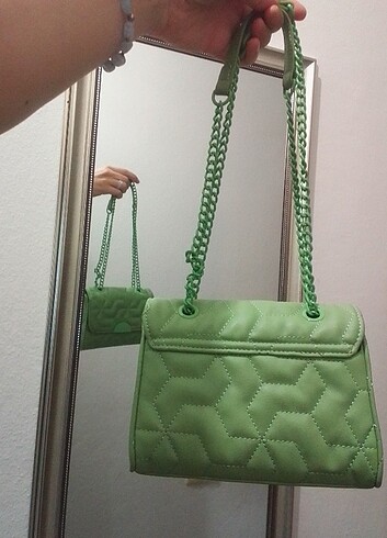 Kadın kol çantası yeşil