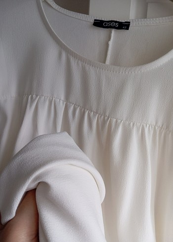 Beyaz Hamile ve Emzirme Gecelik - Görsel 3