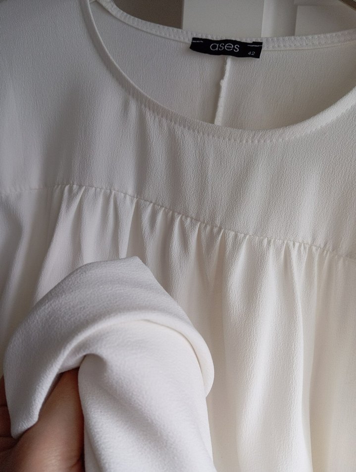 Beyaz Hamile ve Emzirme Gecelik - Görsel 3