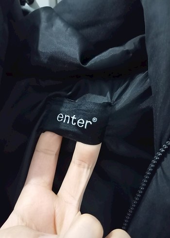 Siyah Şişme Kadın Kışlık Ceket - Görsel 5