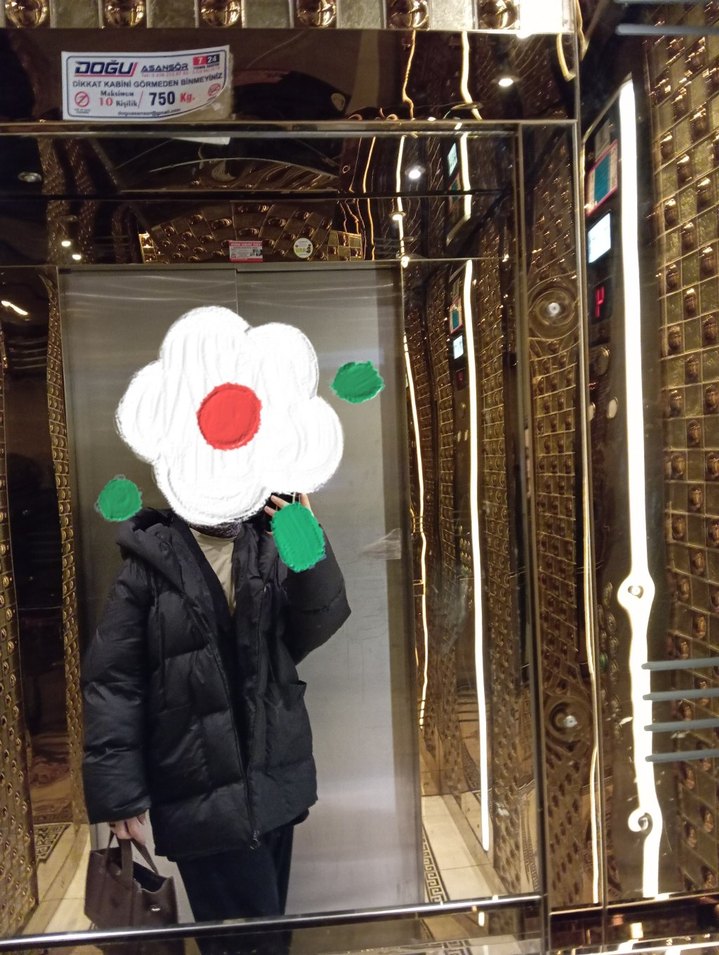 Siyah Şişme Kadın Kışlık Ceket - Görsel 2