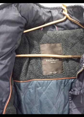 Siyah Erkek Midi Boy Fermuarlı Ceket - Görsel 3