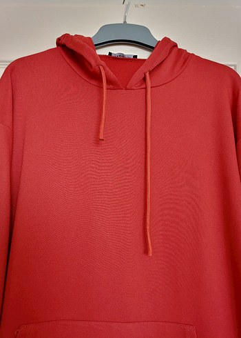 Trendyol & Milla Kiremit Kapüşonlu Salaş Sweatshirt