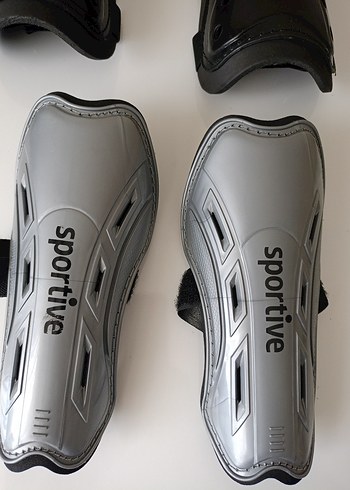 Siyah ve Gri Biker Diz Koruyucu Seti - Görsel 4