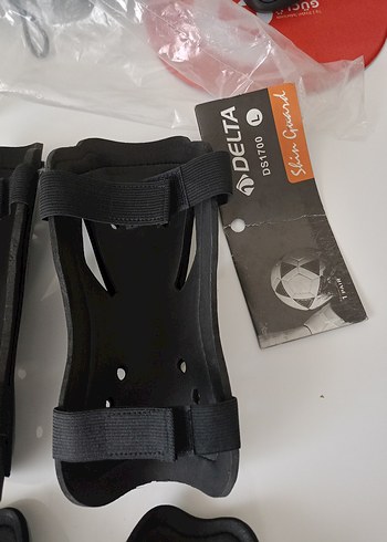 Siyah ve Gri Biker Diz Koruyucu Seti - Görsel 7