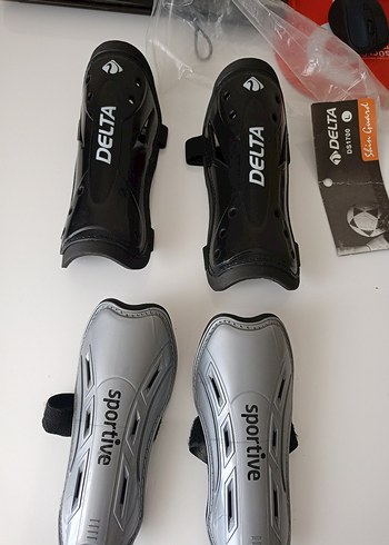 Siyah ve Gri Biker Diz Koruyucu Seti - Görsel 2