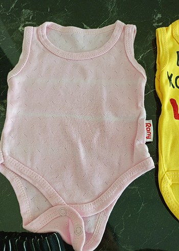 Beyaz Kolsuz Bebek Kıyafet Seti - Görsel 3