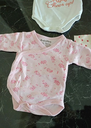 Uzun Kollu Pembe Bebek Body - Görsel 8