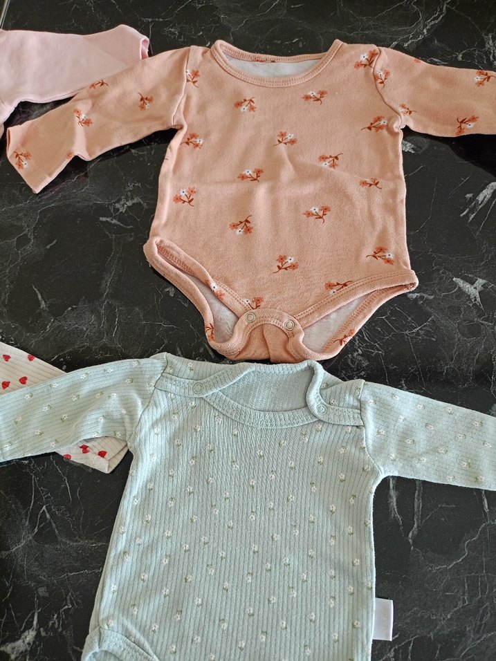 Uzun Kollu Pembe Bebek Body - Görsel 5