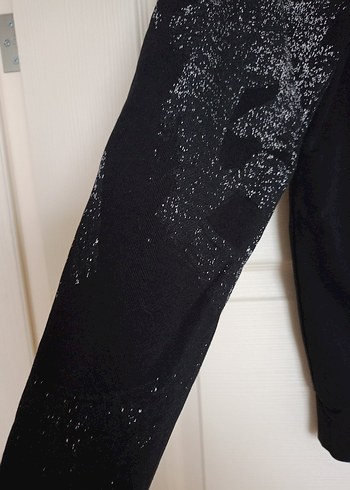 erkekSiyah Uzun Kollu Sweatshirt - Görsel 4