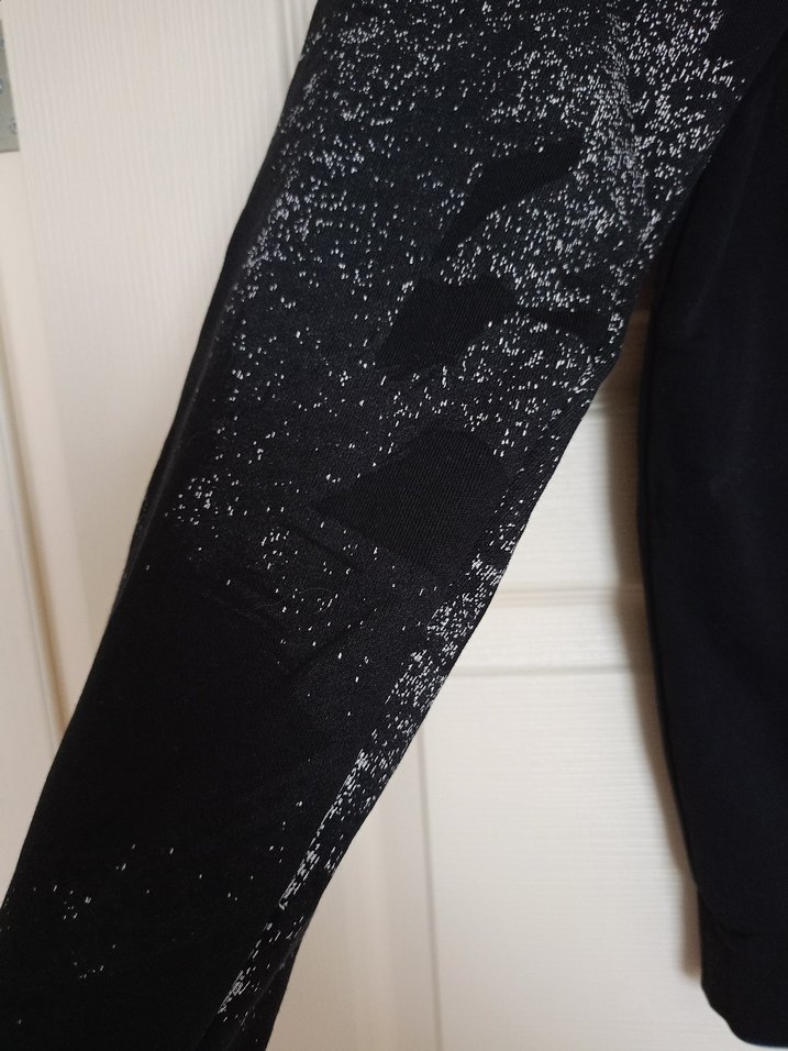 erkekSiyah Uzun Kollu Sweatshirt - Görsel 3