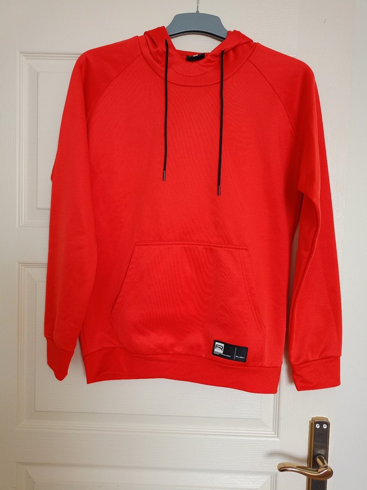 erkekKadın Sweatshirt, Kapüşonlu, Rahat Kesim - Görsel 2