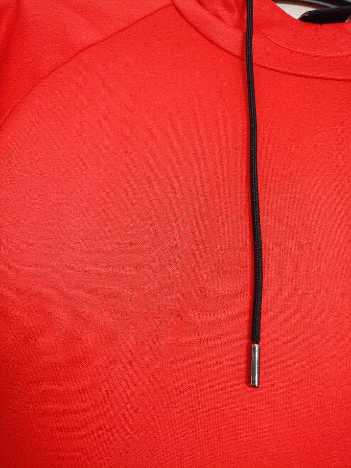 erkekKadın Sweatshirt, Kapüşonlu, Rahat Kesim - Görsel 4