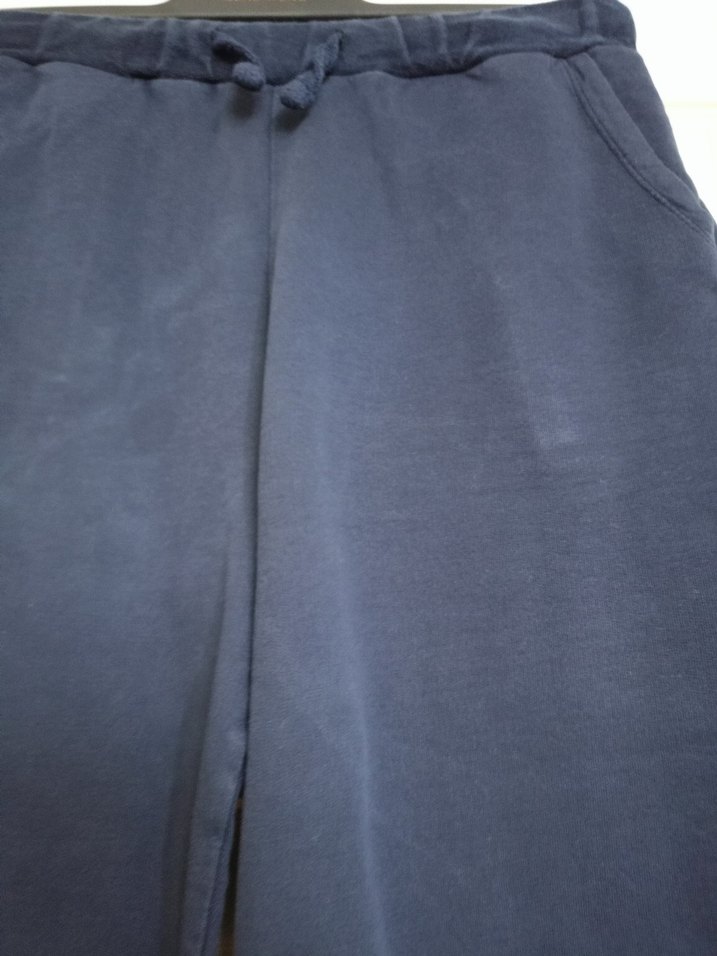 Erkek Lacivert Baskılı Rahat Kesim Şort - Görsel 3