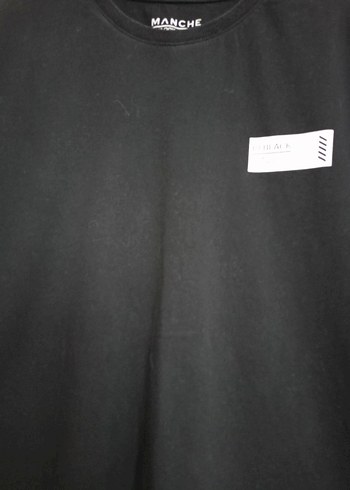 Siyah Baskılı Erkek Tişört - Görsel 3