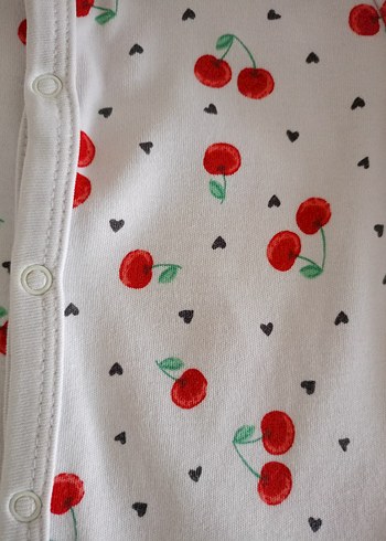 Kız Bebek Baskılı Pamuklu Tulumlar - Görsel 7