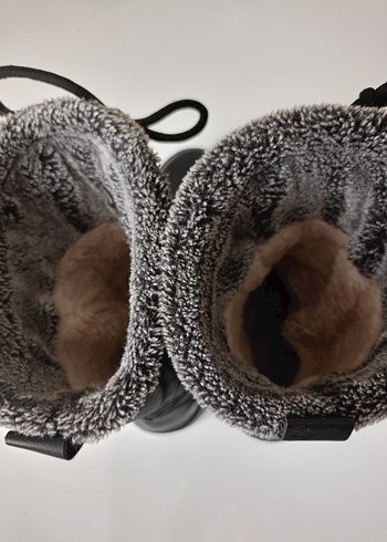 Yılan Desenli Siyah Kadın Botlar - Görsel 7