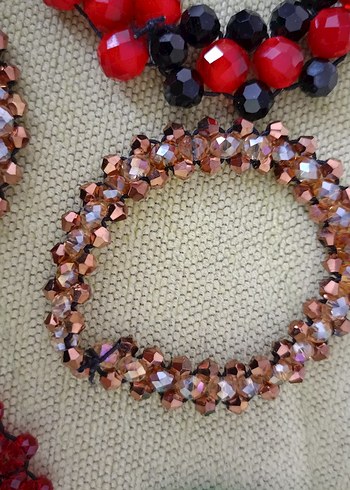 Renkli Boncuklu Bohem Bileklik Seti - Görsel 5