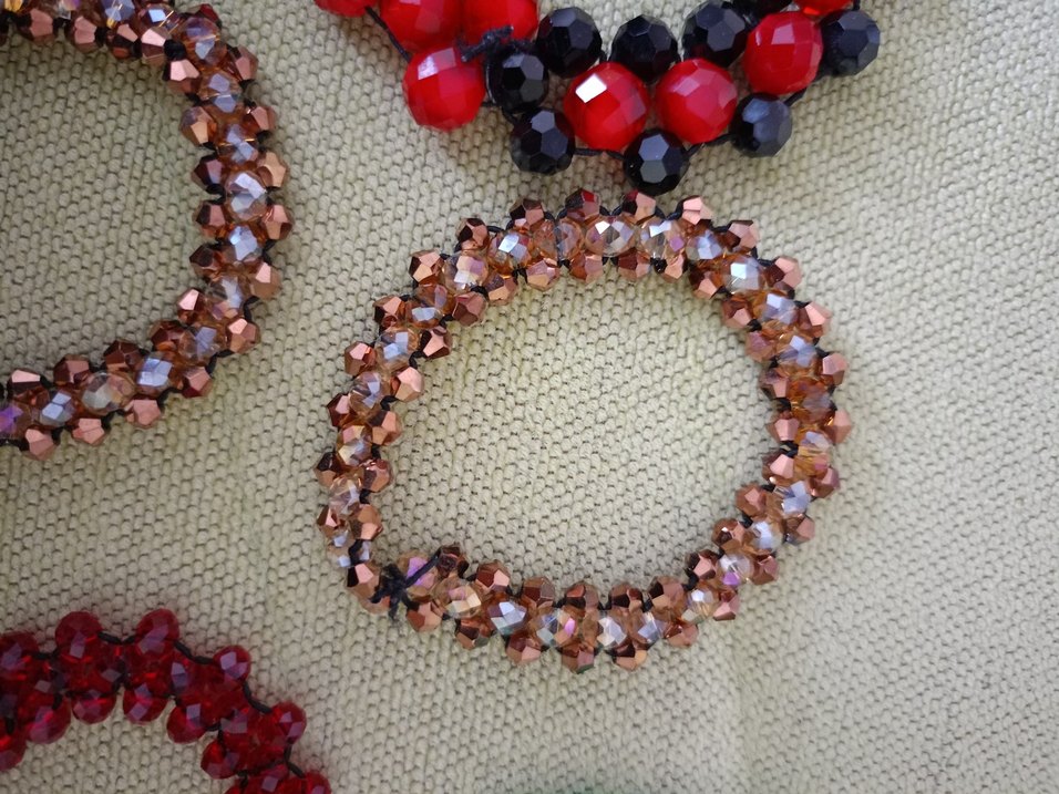 Renkli Boncuklu Bohem Bileklik Seti - Görsel 5