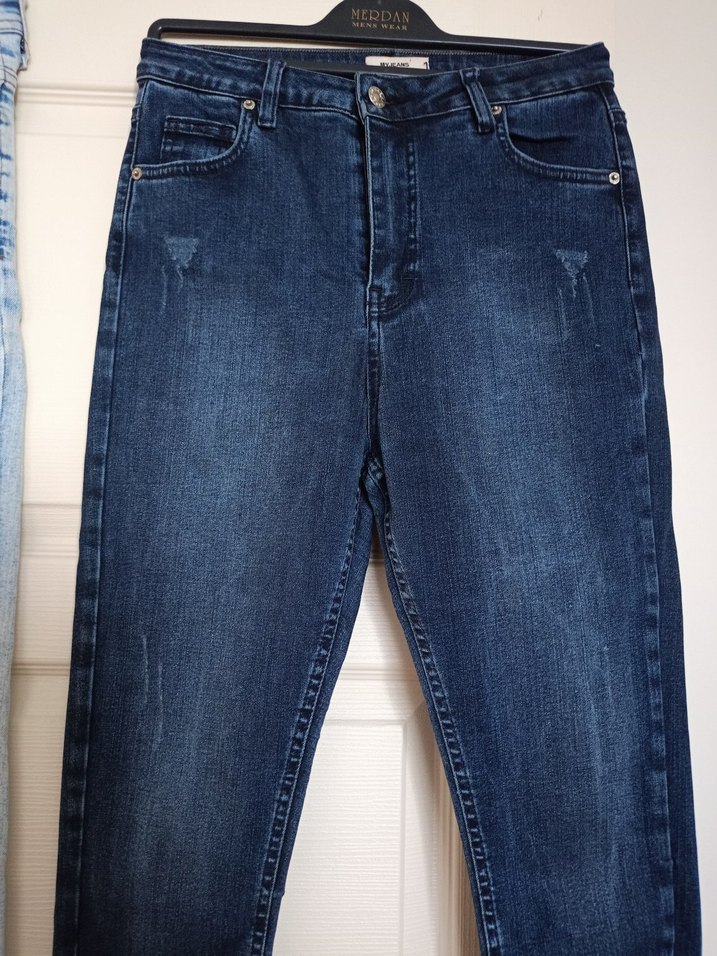 erkekAçık Mavi Regular Fit Denim Pantolon - Görsel 4