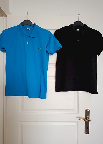 Erkek Lacoste Polo Tişört, Kısa Kollu, Mavi - Görsel 2