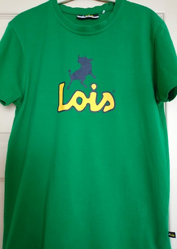 Yeşil Lois Baskılı Erkek Tişört - Görsel 2