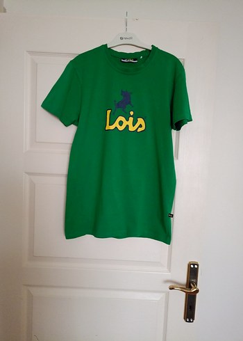 Yeşil Lois Baskılı Erkek Tişört - Görsel 4