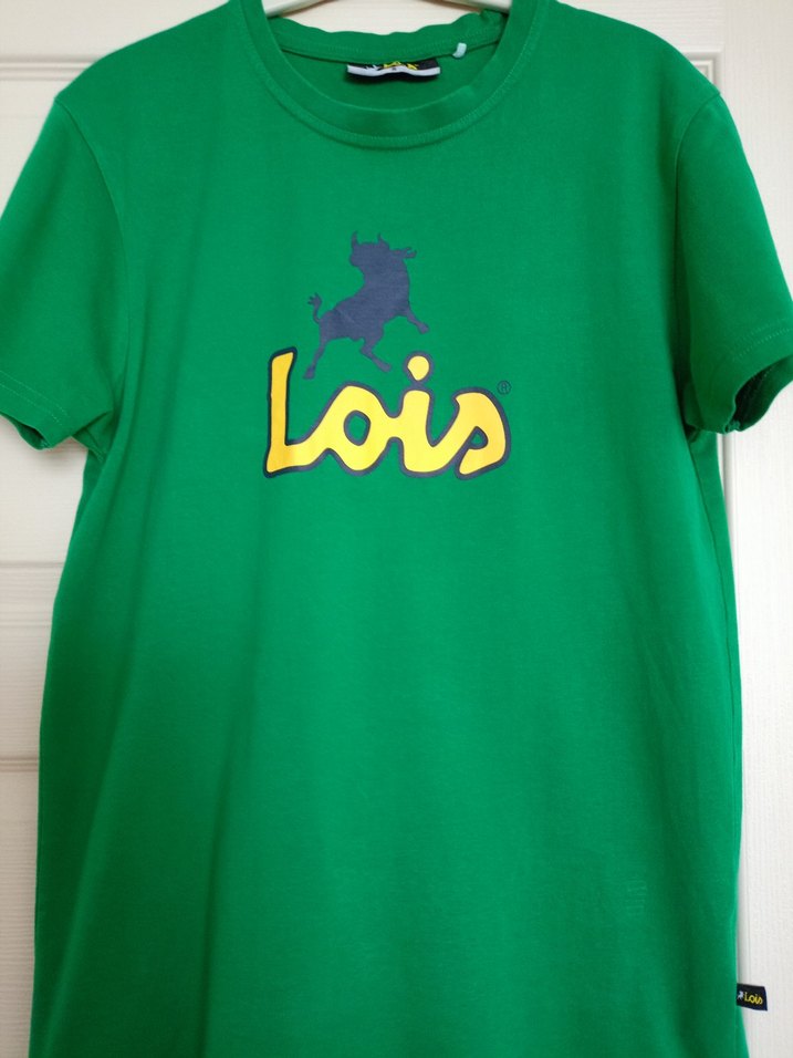 Yeşil Lois Baskılı Erkek Tişört - Görsel 2