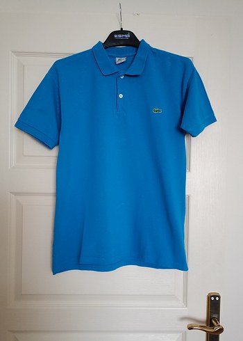 Erkek Mavi Kısa Kollu Polo Tişört - Görsel 2