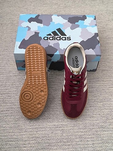 37 Beden bordo Renk Adidas Samba spor ayakkabı