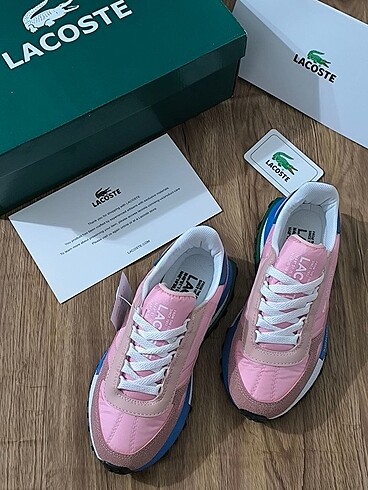 Lacoste Lacoste pembe kadın spor ayakkabı