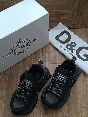 Dolce Gabbana siyah spor ayakkabı