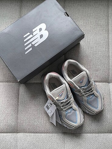 36 Beden camel Renk New Balance 9060 krem mavi spor
