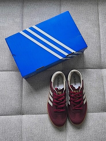 Adidas Samba Bordo beyaz spor ayakkabı