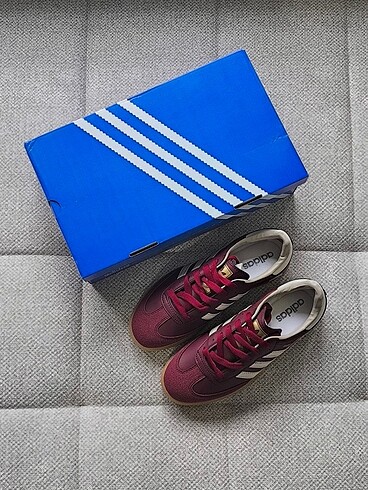 Adidas Samba Bordo beyaz spor