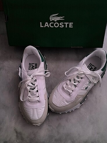 Lacoste Elite Active beyaz yeşil spor