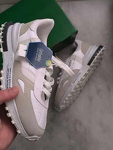 Lacoste elite active beyaz gri spor